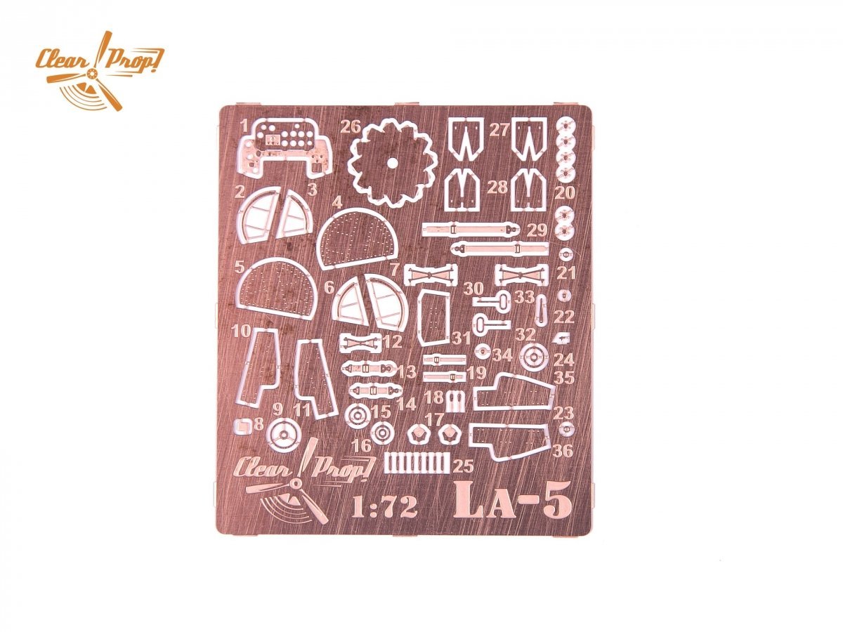 Clear Prop! CP72015 La-5 late version ADVANCED KIT 1/72 – image 16