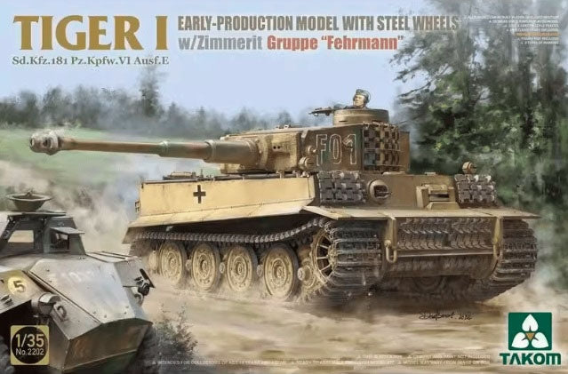 Voyager Model PE351299 WWII German Tiger I Gruppe &amp;quot;Fehrmann&amp;quot; Basic Upgrade Set For TAKOM 2202 1/35 – obrázek 3