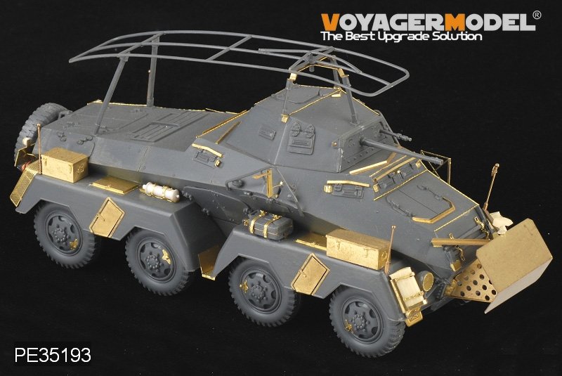 Voyager Model PE35193 WWII German Sd.Kfz.232 8 ROD early version for TAMIYA Kit 1/35 – image 7