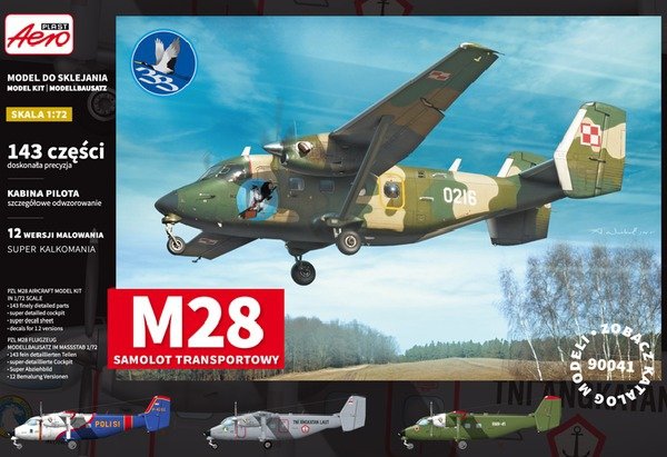 Aeroplast 90041 M28 Transport Plane (1/72)