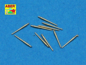Aber 1/700L-20 Set of 10pcs 120 mm barrels for Royal Navy ships 1/700