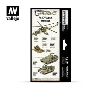 Vallejo 70224 WWIII East German Armor &amp;amp; Infantry 8x17ml – image 2