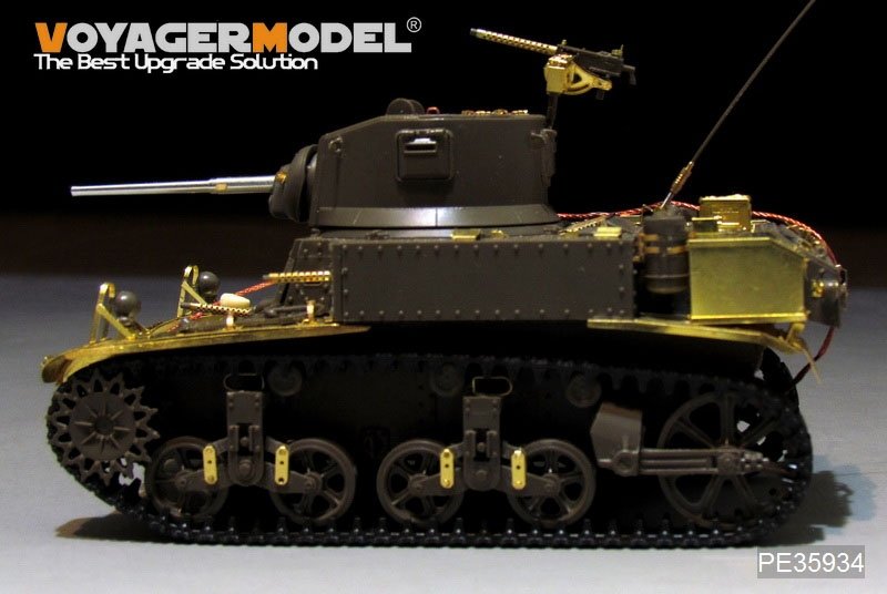 Voyager Model PE35934 WWII US M3 Stuart light tank basic For TAMIYA 35360 1/35 – image 16