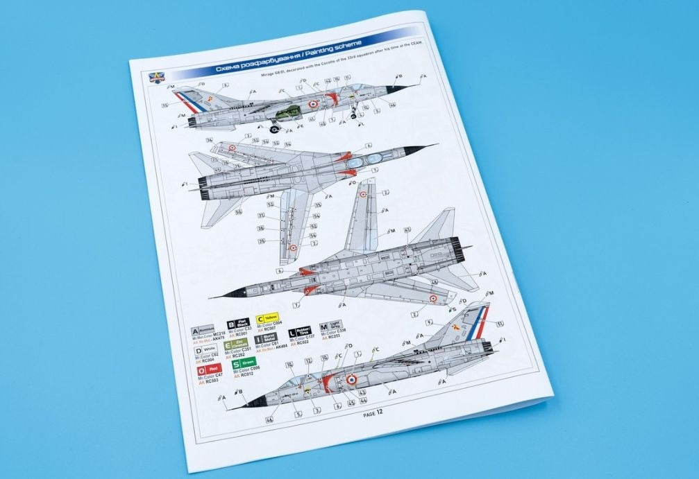 Modelsvit 72056 Mirage G8.01 1/72 – Bild 11