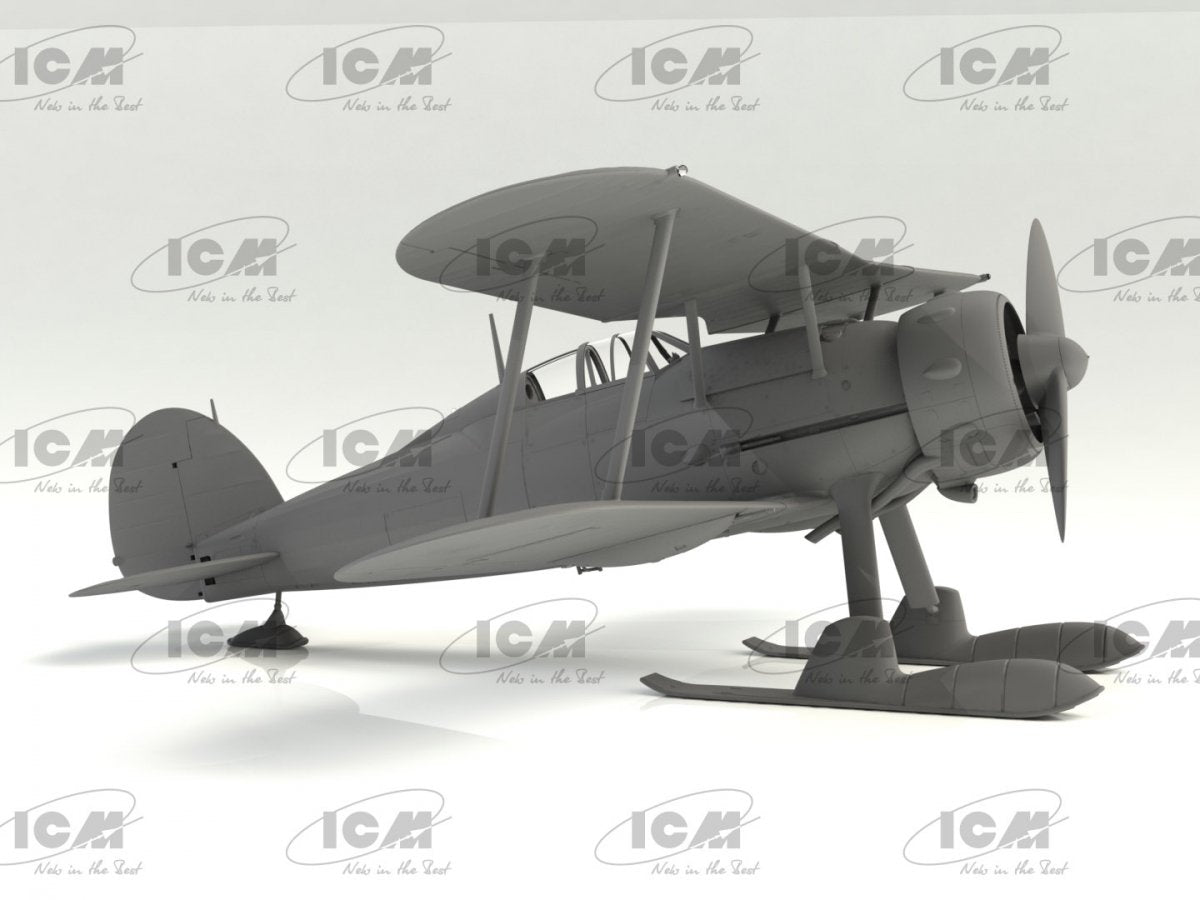 ICM 32044 J-8 Gladiator WWII Swedish Fighter 1/32 – Bild 3