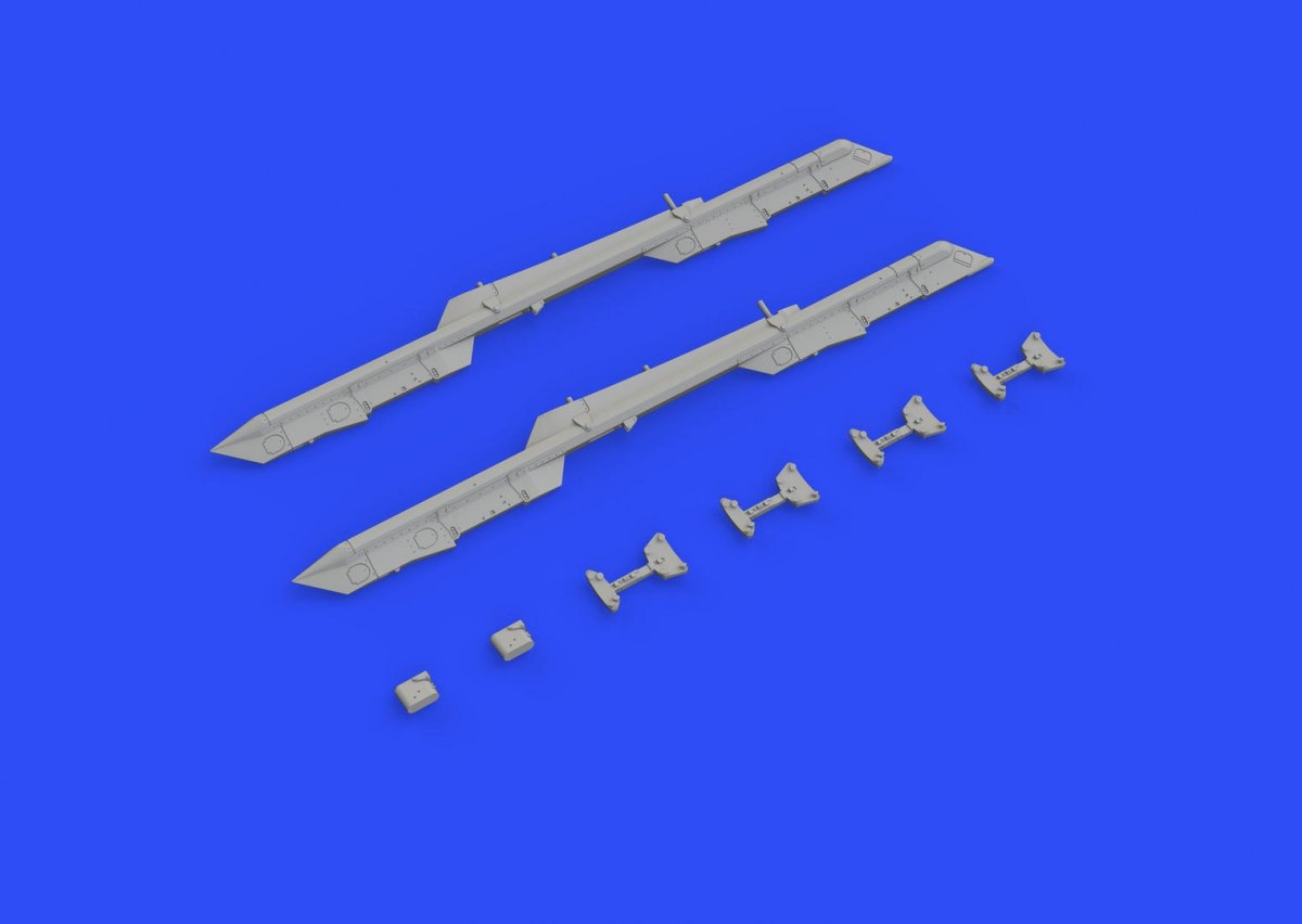 Eduard 648502 MBD-3-UT-1 multiple rack 1/48 – Bild 3