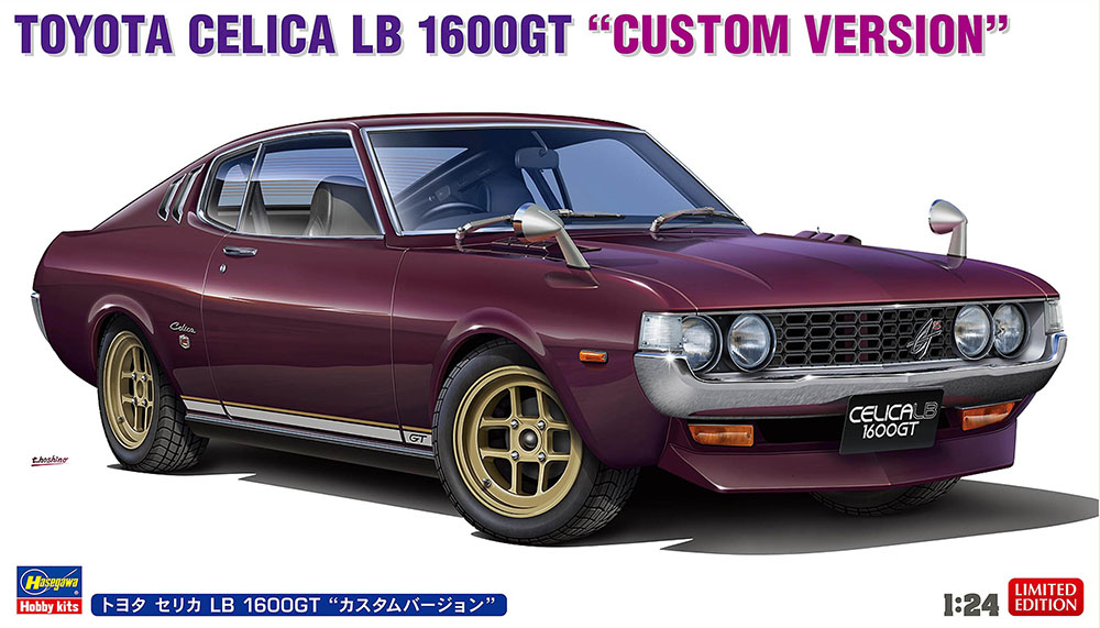 Hasegawa 20736 Toyota Celica LB 1600GT &amp;quot;Custom Version&amp;quot; 1/24
