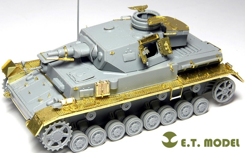 ET Model E72-007 WWII German Pz.Kpfw.IV Ausf. F1 For DRAGON 7321 1/72 – image 5