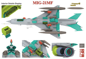 Rye Field Model 6001 MIG-21MF 1/48 – obrázek 3