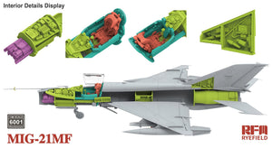 Rye Field Model 6001 MIG-21MF 1/48 – obrázek 4