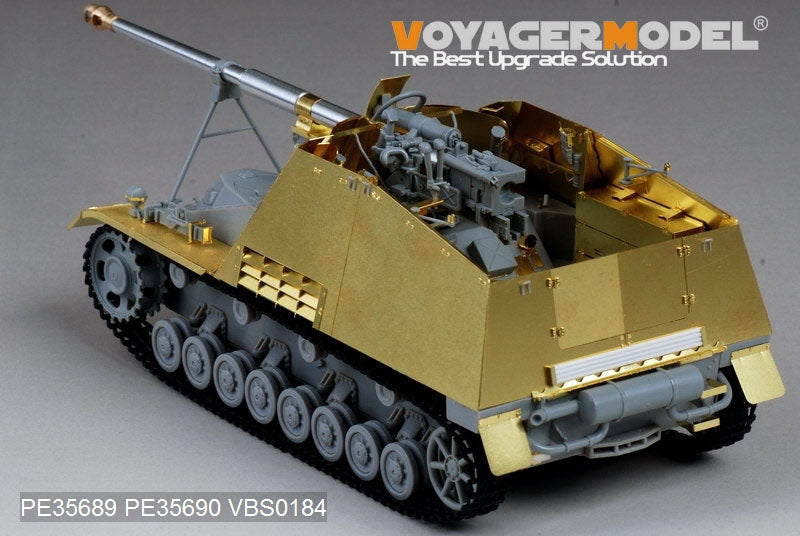 Voyager modèle PE35689 seconde guerre mondiale allemand Sd.Kfz.164 Nashorn pour DRAGON 6387/6165/6166/6314 1/35 – image 21