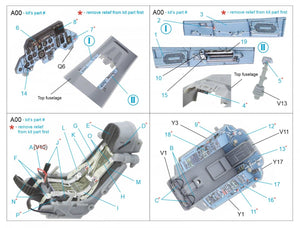Quinta Studio QD48203 Su-27 3D-Printed &amp;amp; colored Interior on decal paper ( Hobby Boss ) 1/48 – Bild 2