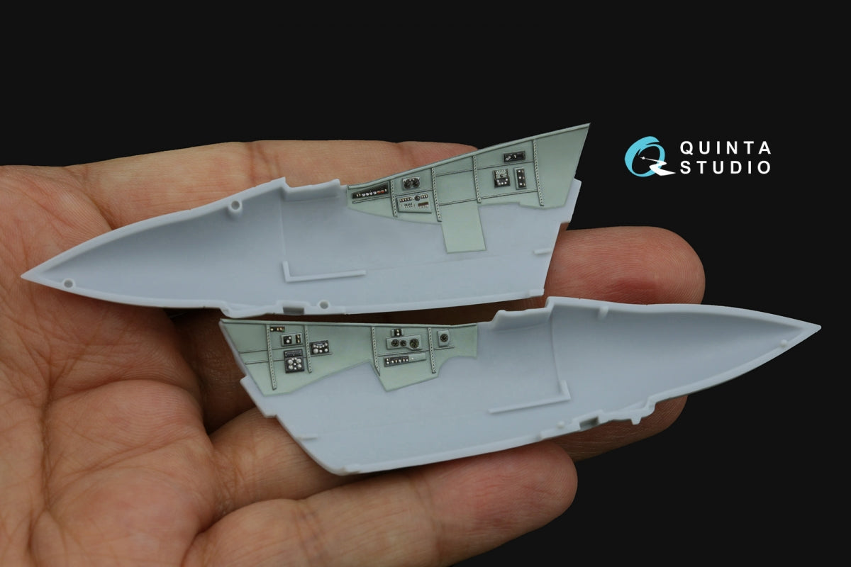 Quinta Studio QDS-72172 Blackburn Buccanneer S.2B Early 3D-Printed &amp;amp; colored Interior on decal paper (Airfix) (small version) 1/72 – immagine 10