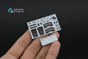 Quinta Studio QD24011 Nissan Fairlady 300ZX Z32 3D-Printed &amp;amp; colored Interior on decal paper (Tamiya) 1/24 – Bild 7