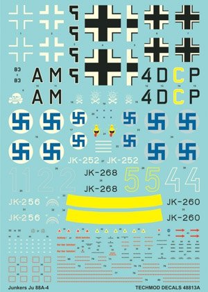Techmod 48813 - Junkers Ju 88A-4 1/48