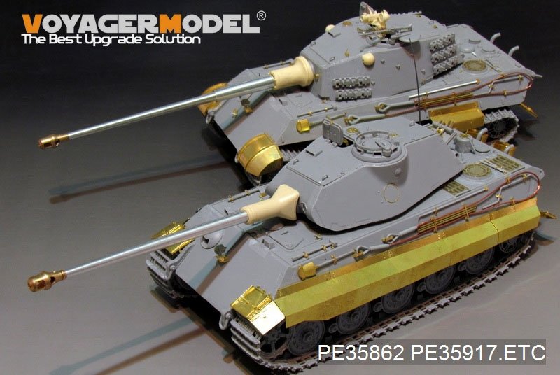 Voyager Model PE35917 WWII German King Tiger Initial Version Basic for TAKOM 1/35 – image 9