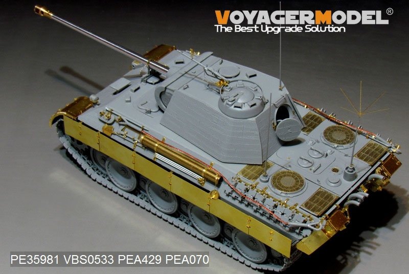 Voyager Model PE35981 WWII German Panther A Tank Basic For TAKOM 1/35 – imagen 8