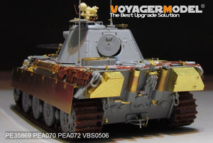 Voyager Model PE35869 WWII German Panther II tank basic for AMUSING HOBBY 1/35 – immagine 9