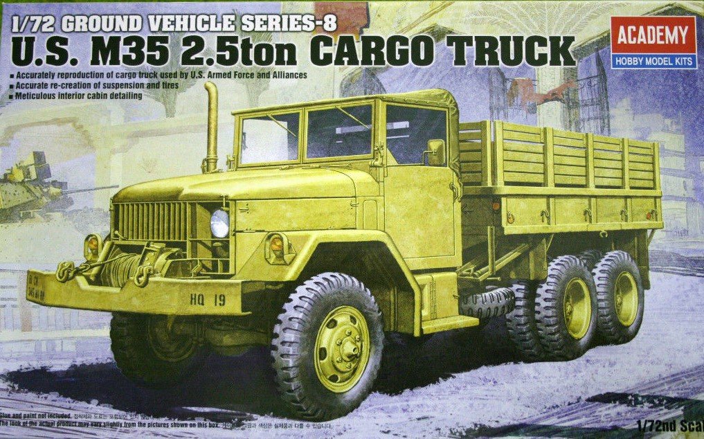 Academy 13410 US M35 2.5ton CARGO TRUCK 1/72