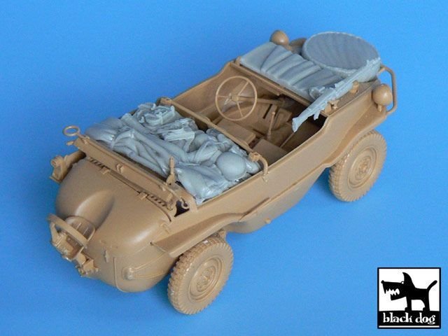 Black Dog T35012 Schwimmwagen accessories set 1/35 – immagine 5