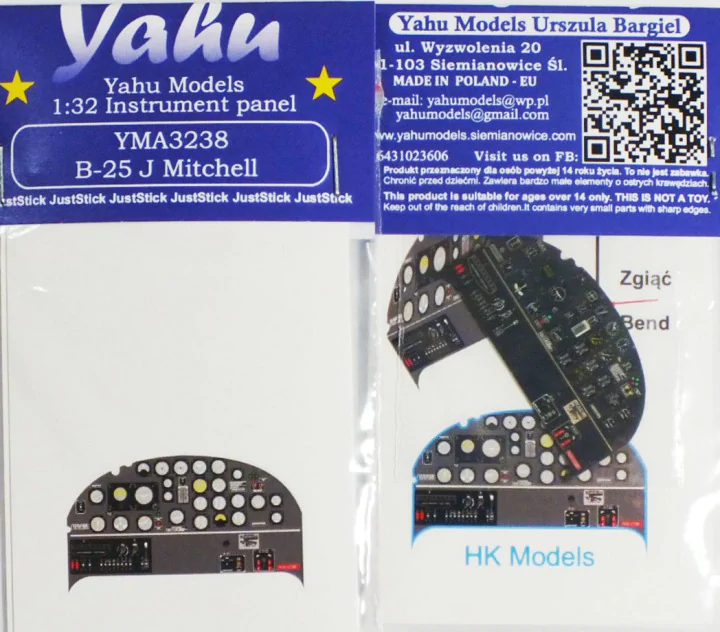Yahu YMA3238 B-25 J Mitchell 1/32