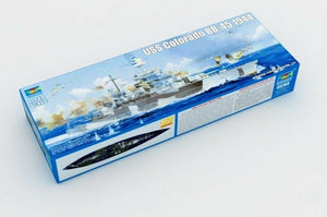 Trumpeter 05768 USS Colorado BB-45 Battleship 1944 1/700 – obrázek 2