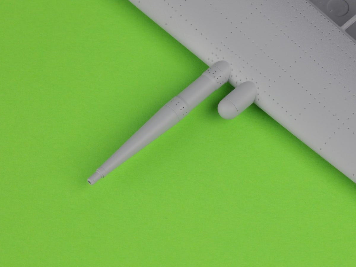 Master AM-24-021 Spitfire Mk.IXc - 20mm Hispano cannons in shrouds (for Airfix model) 1/24 – image 4