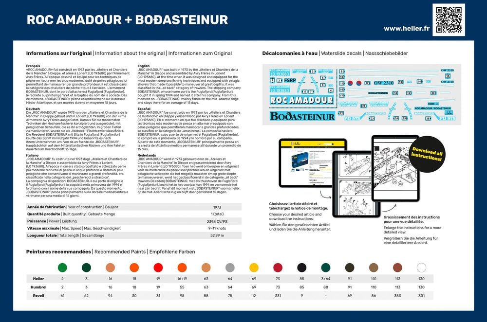 Heller 85608 Roc Amadour + Bodasteinur Twin Set 1/200 – imagen 4