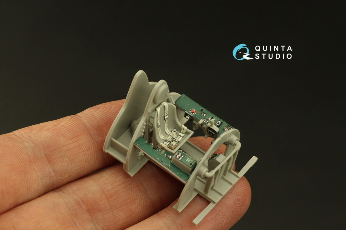 Quinta Studio QD48006 F4F-4 Wildcat 3D-Printed colored Interior on decal paper (HobbyBoss) 1/48 – Bild 6