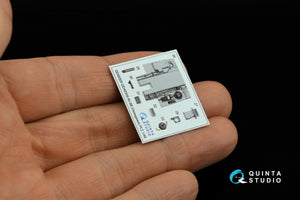 Quinta Studio QD48305 AV-8B Early 3D-Printed &amp;amp; colored Interior on decal paper (Hasegawa) 1/48 – obrázek 9