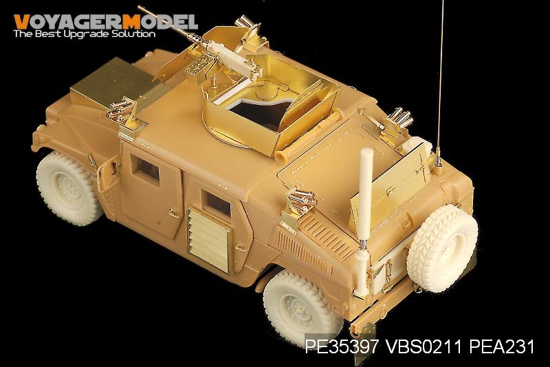 Voyager Model PE35397 Modern USMC HUMVEE M1114 w/CIP/smoke discharge for Bronco 35080 1/35 – imagen 18
