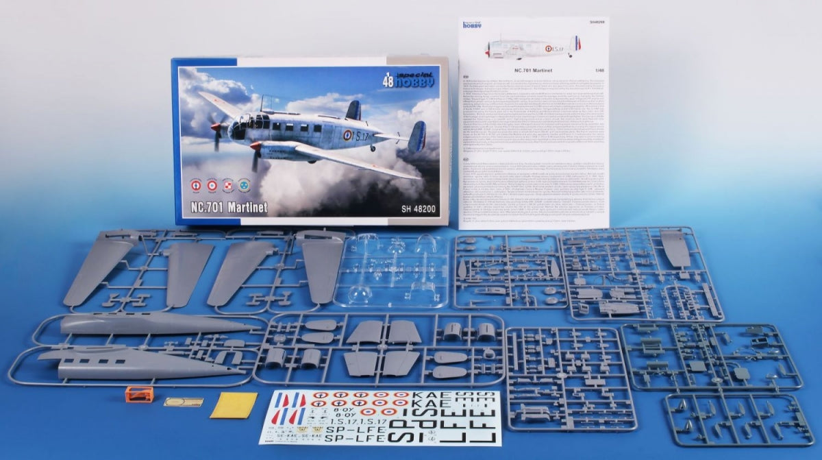 Special Hobby 48200 SNCAC NC.701 Martinet 1/48 – Bild 3