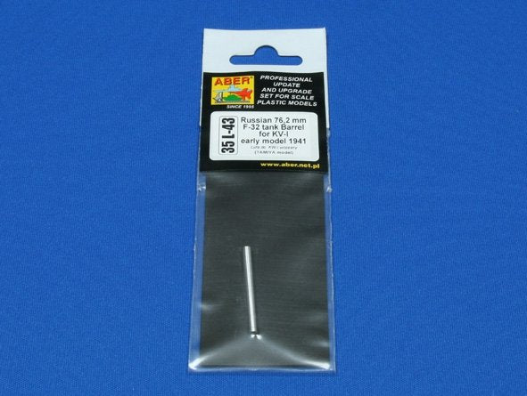 Aber 35L-043 Russian tank barrel 76.2 mm F-32 for KV-I early model 1941 (1/35) – image 4