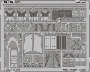 Eduard 73379 F-22 SA 1/72 FUJIMI – image 2