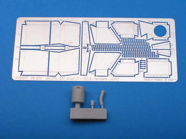 Aber 35204 Armored personnel carrier Sd.Kfz. 251/1 Ausf. D - vol. 2 - additional set - fenders (1/35)