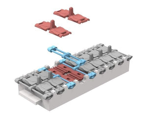 Rye Field Model 5054 TR60 Workable Track Links for Challenger 2 1/35 – obrázek 2
