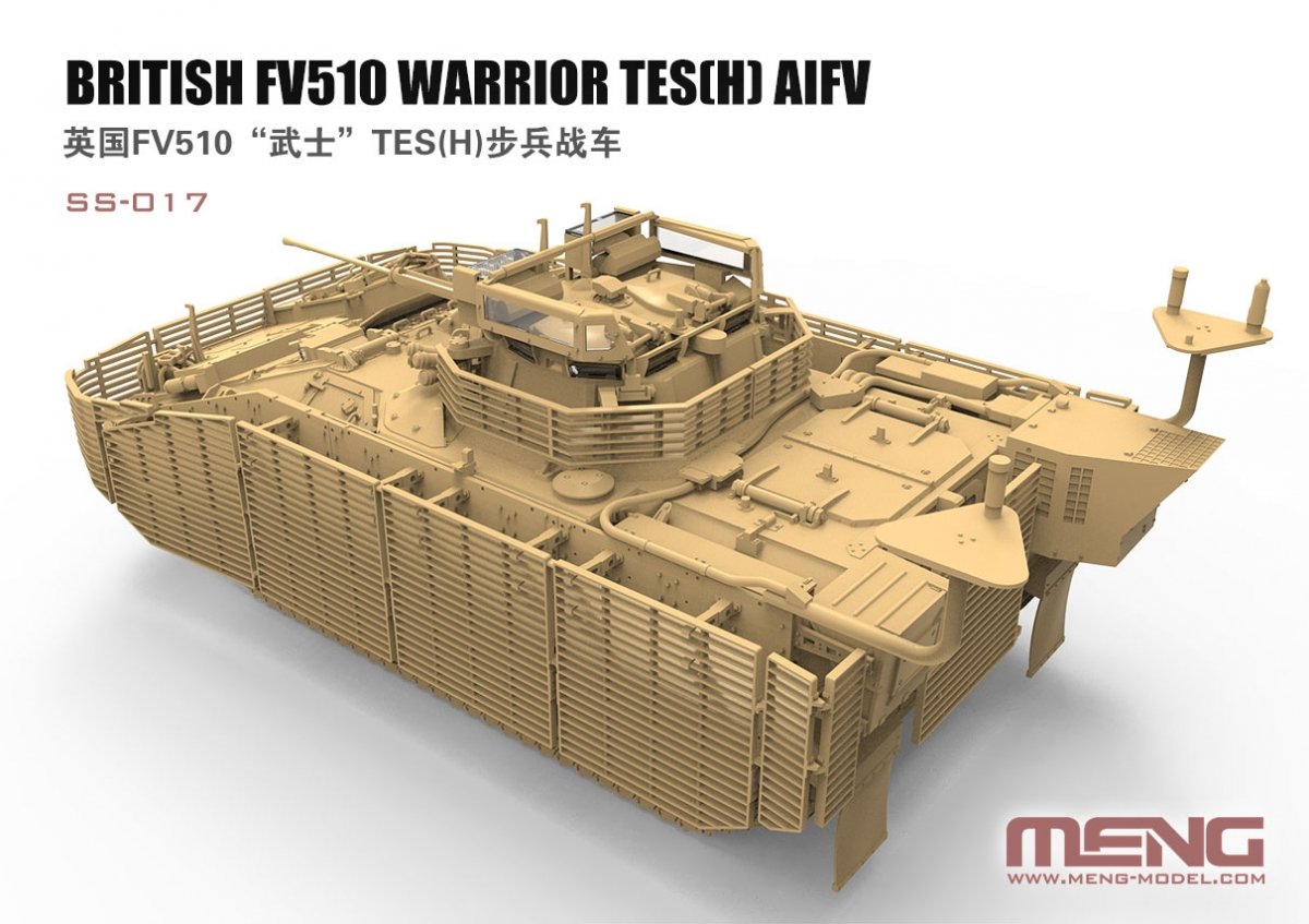 Meng Model SS-017 British FV510 Warrior TES(H) AIFV 1/35 – image 4
