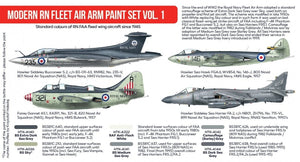 Hataka HTK-AS113 Modern RN Fleet Air Arm Paint Set Vol. 1 6x17ml – image 3