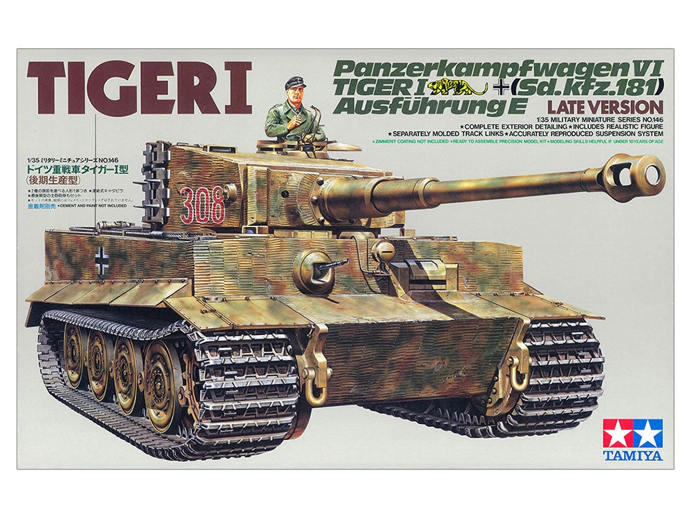 Tamiya 35146 German Tiger I Tank Late Version 1/35 – Bild 2