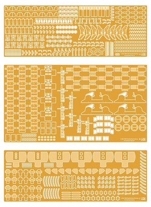MK1 Design MS-20013 HMS RODNEY ARMAMENT SET 1/200 – obrázek 8
