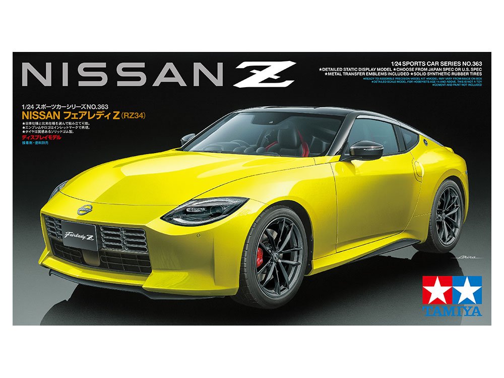Tamiya 24363 Nissan Z / Nissan Fairlady Z (RZ34) 1/24 – Plastmodel