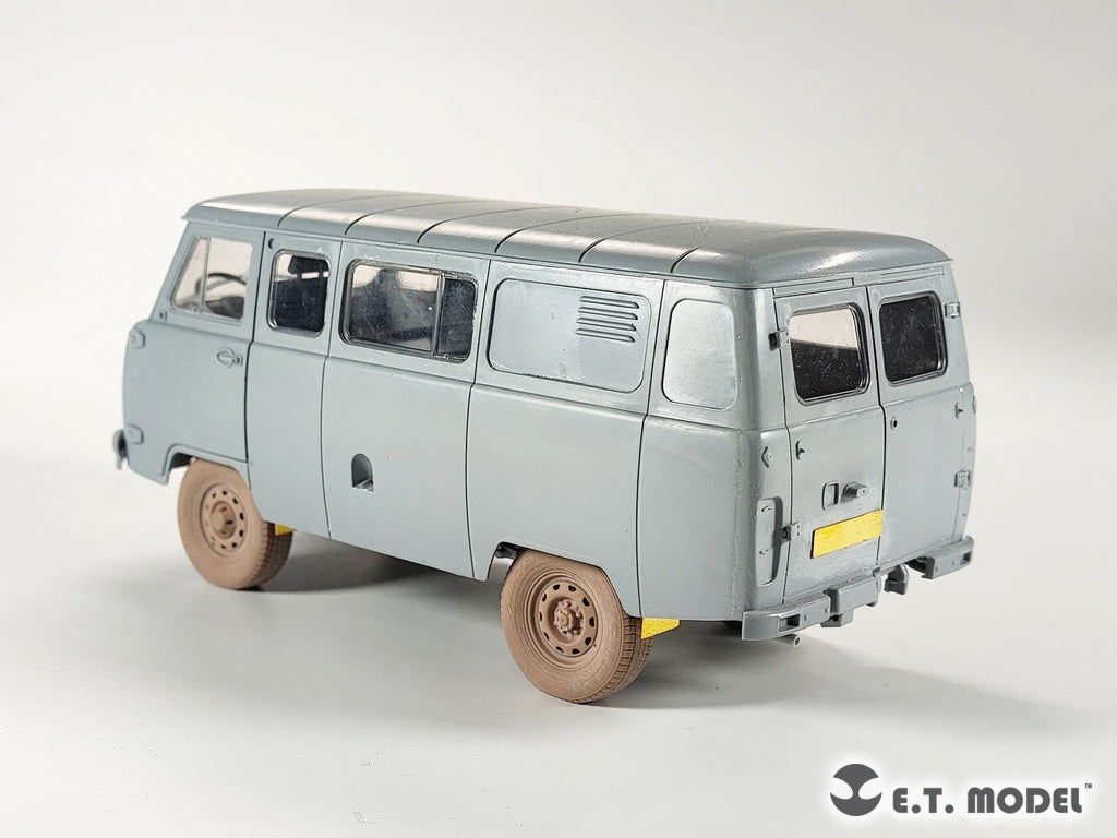ET Model P35-115 Russian UAZ 3909 Military Van Sagged wheels For ZVEZDA 3644 1/35 – obrázek 6