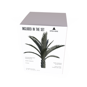 RT-Diorama 35475 Date Palm No.1 - 3D Printed Tree Model 1/35