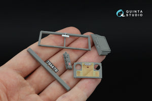Quinta Studio QD+35139 Land Rover 88 series II family 3D-Printed &amp;amp; colored Interior on decal paper (AK Interactive) (with 3D-printed resin parts) 1/35 – obrázek 11