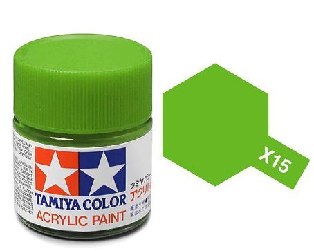 Tamiya 81015 Acrylic X-15 Light Green 23ml