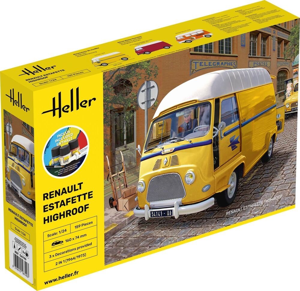 Heller 56740 Renault Estafette Highroof - Kit de démarrage 1/24 – image 2