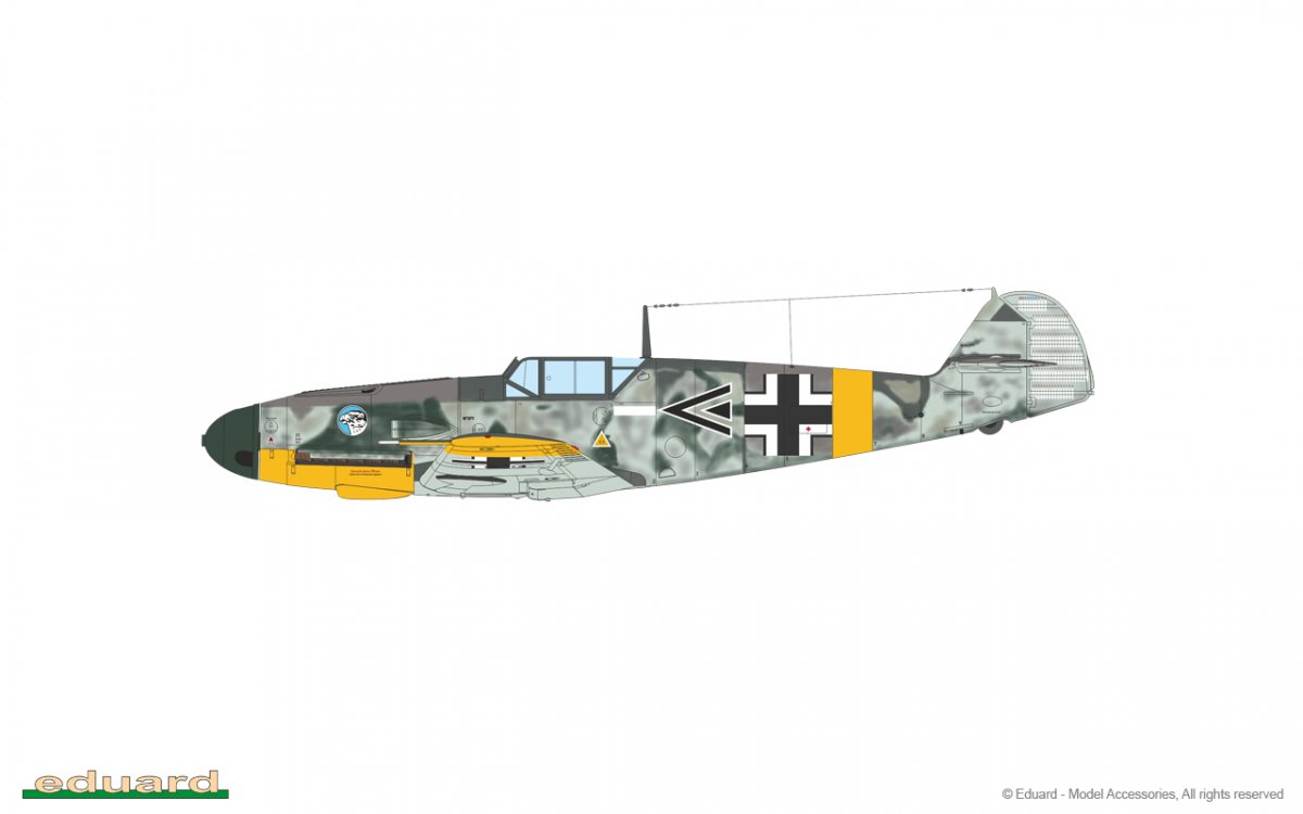 Eduard 70154 Bf 109F-2 ProfiPACK 1/72 – obrázek 7
