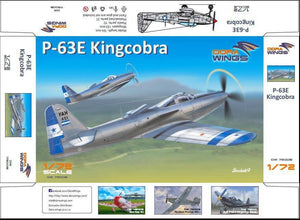 Dora Wings 72005 Bell P-63E-1-BE Kingcobra 1/72 – obrázek 2