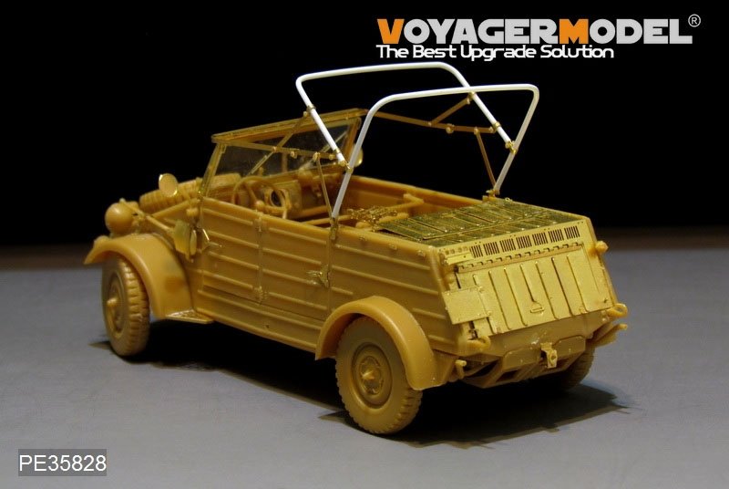 Voyager Model PE35828 WWII German Kubelwagen Type 82（For HERO 35002） 1/35 – image 2