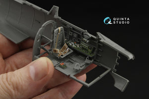 Quinta Studio QD35084 A6M2 Zero (Nakajima Prod.) 3D-Printed &amp;amp; colored Interior on decal paper (Border Model) 1/35 – obrázek 6